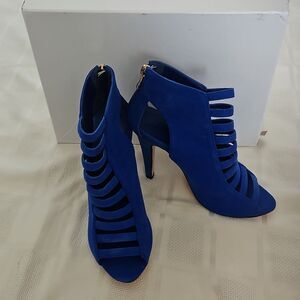 Eric Michael Blue Strappy Heels